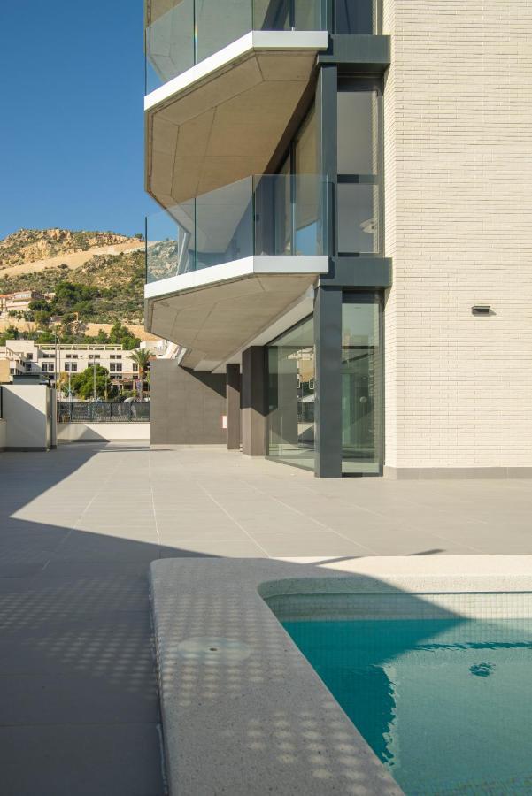 Appartamento Modern Sea Front Jacuzzi Blue Sky Alicante Esterno foto